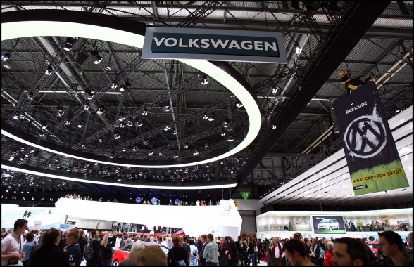 Action au Geneve Motorshow