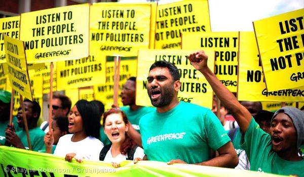 ©s; Shayne Robinson / Greenpeace