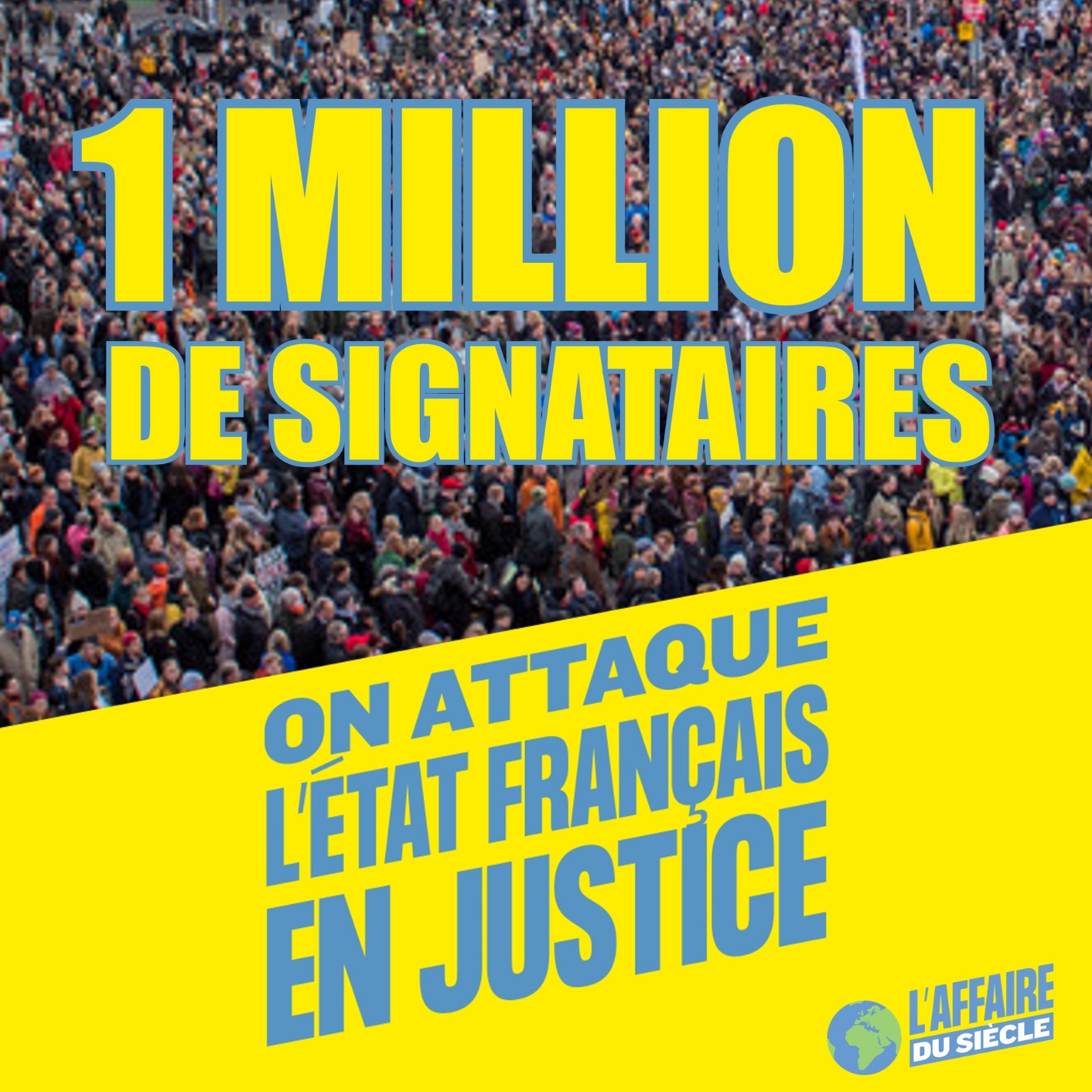 Un Million De Citoyennes Et Citoyens Soutiennent D J Laffaire Du