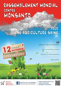 Marche contre Monsanto II - Strasbourg