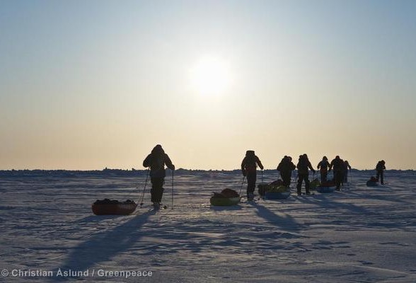 North Pole Expedition Begins at Barneo Base