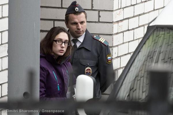 Alexandra Harris Taken to Investigative Committee in Murmansk