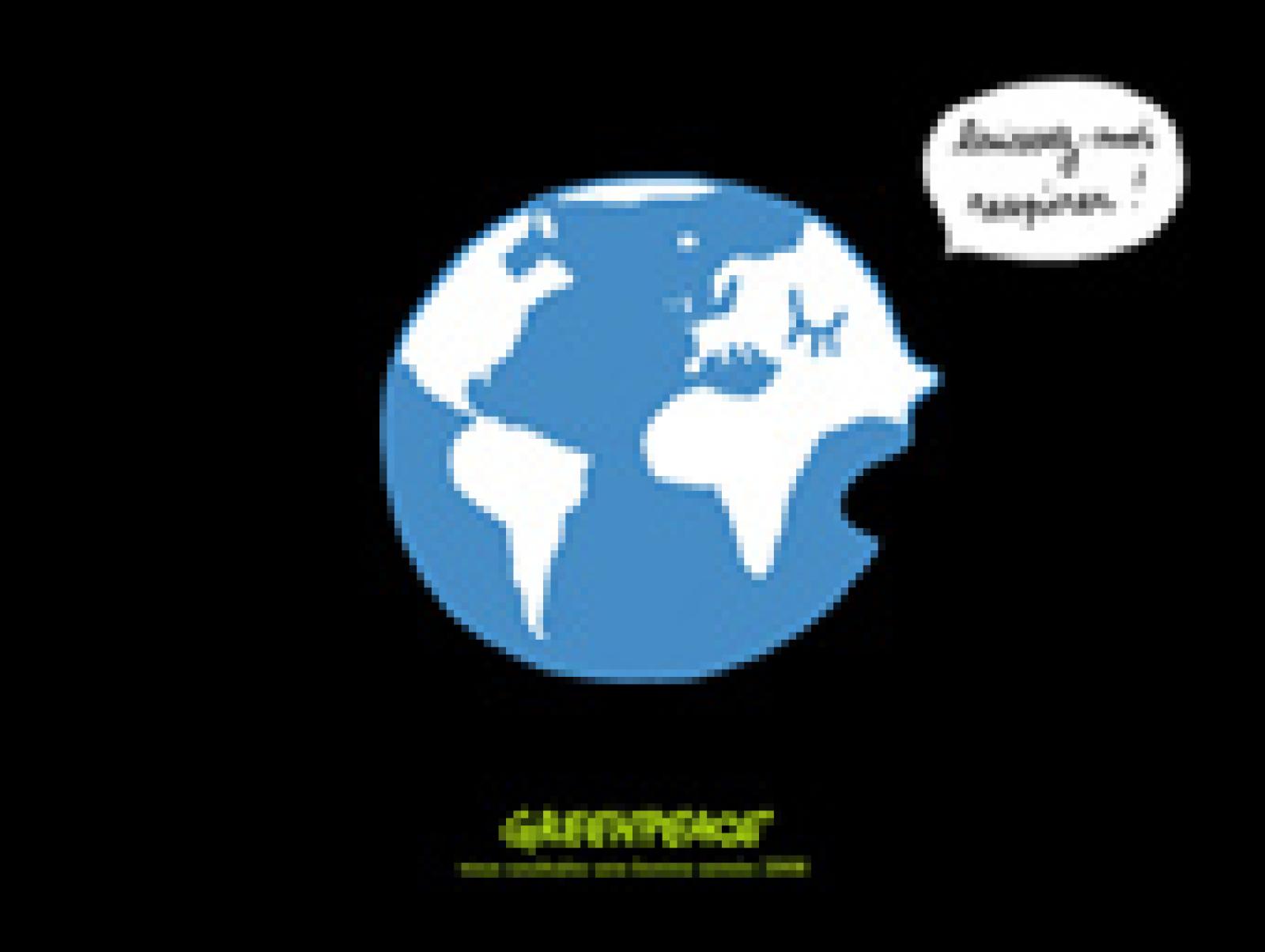 Pour fêter 2008, Greenpeace vous propose son fond d'écran “laissez-moi res