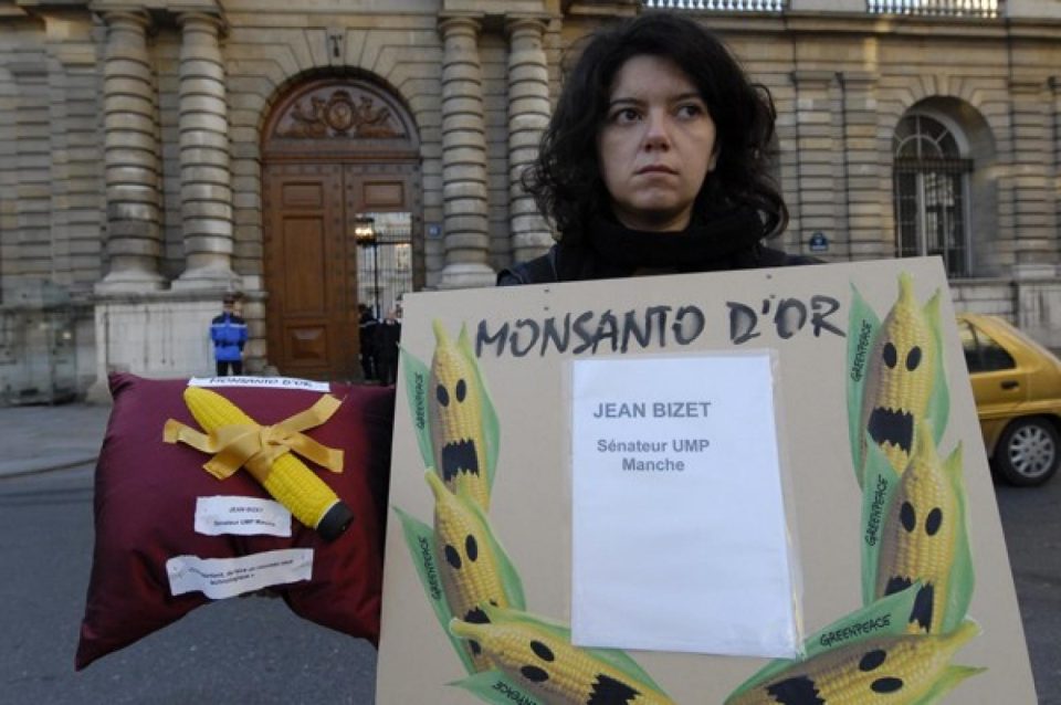 
© Greenpeace/Pierre Gleizes

Paris, le 7 février 2008. Ce matin, Greenpeac