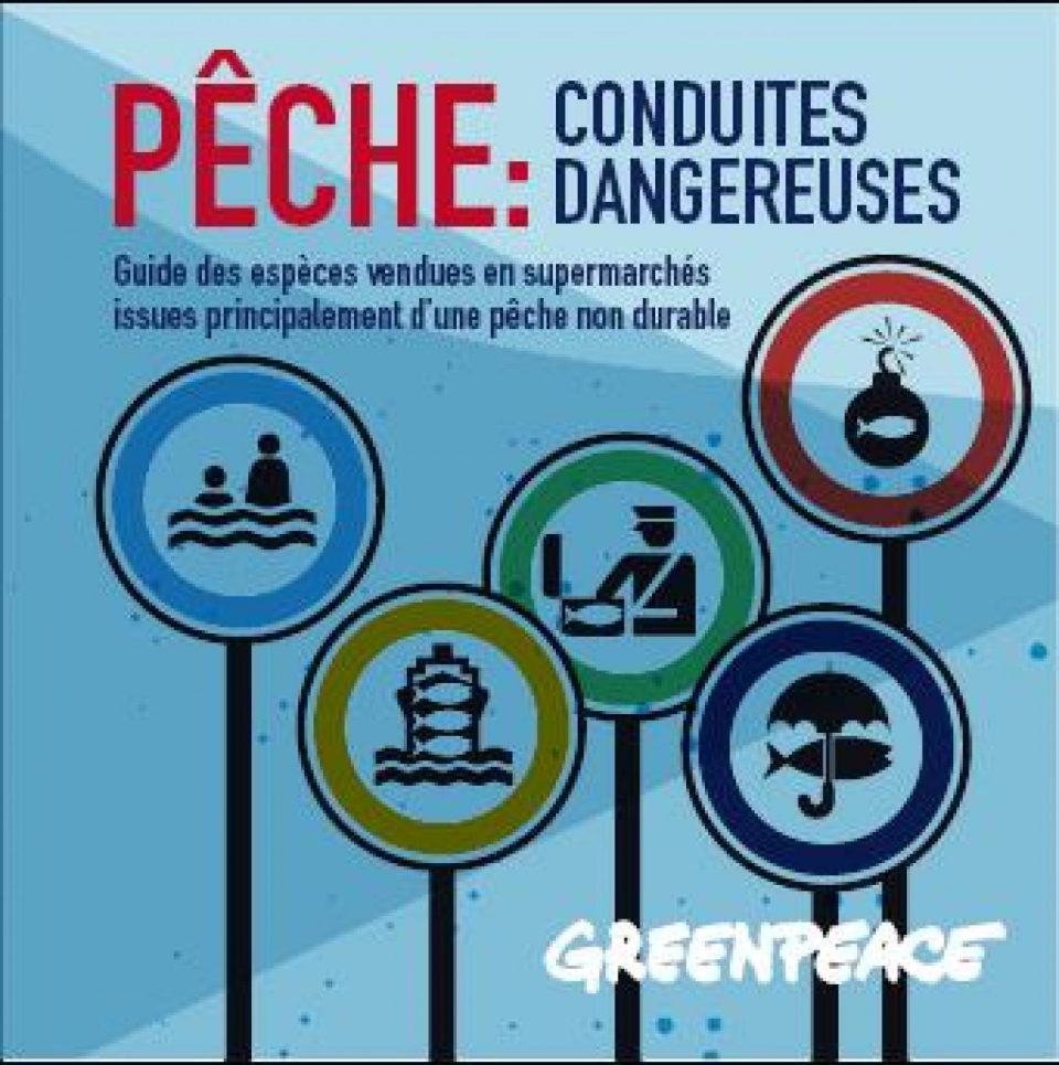 

Le nouveau guide de Greenpeace recense les espèces en danger - en vente dan