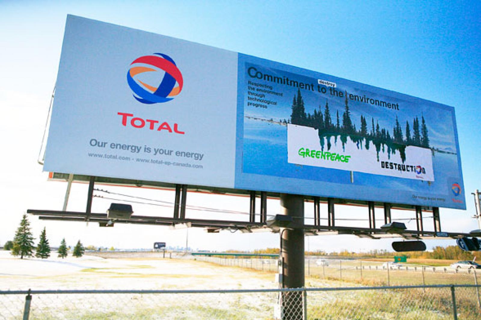 

En parallèle de l'action menée le 8 octobre par Greenpeace sur la raffin