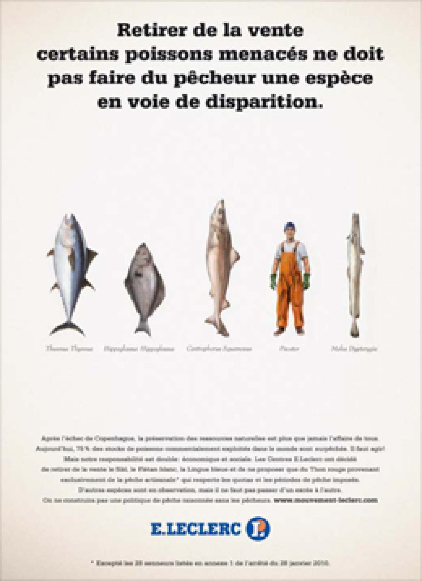 Clamant à coup  de pleines pages de publicité qu'il va retirer de la vente cer