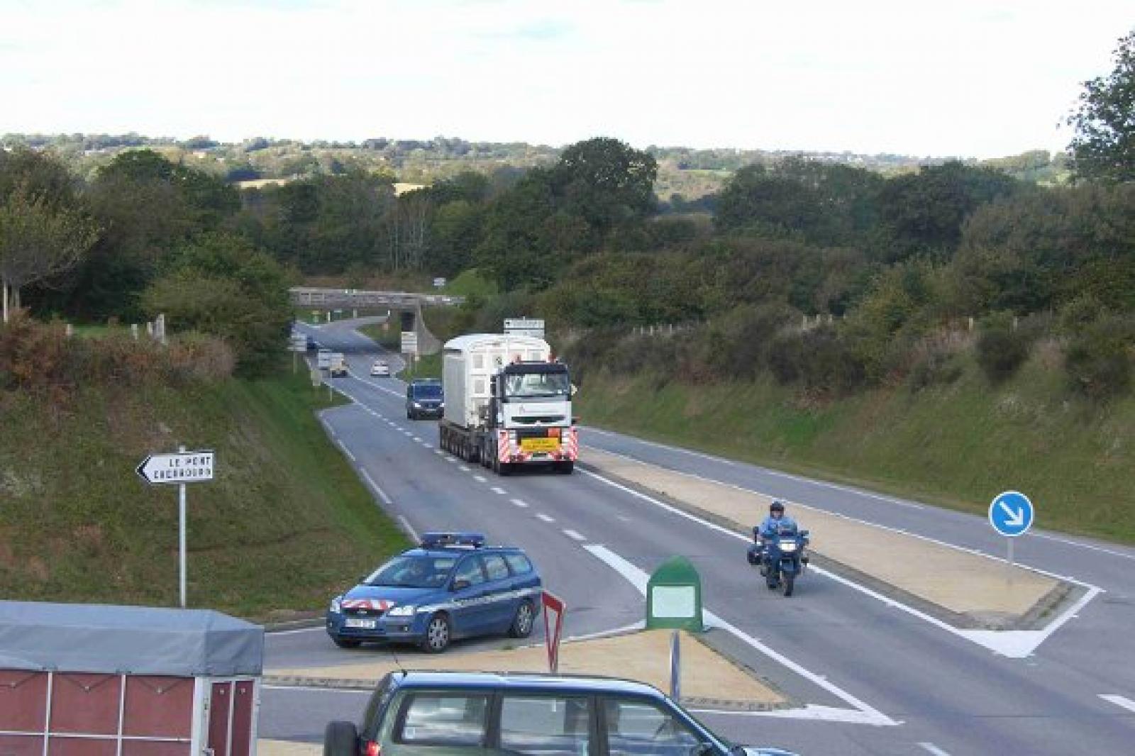 Le 5 novembre prochain, un train transportant des déchets radioactifs de très 