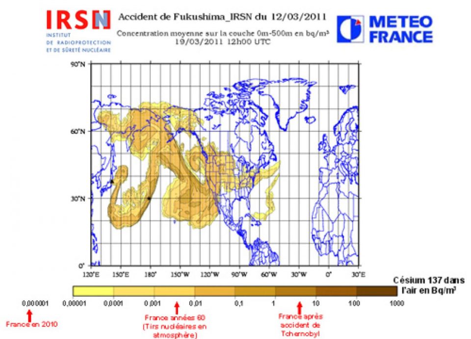 11 jours après la catastrophe, alors que les rejets radioactifs contaminent l'e