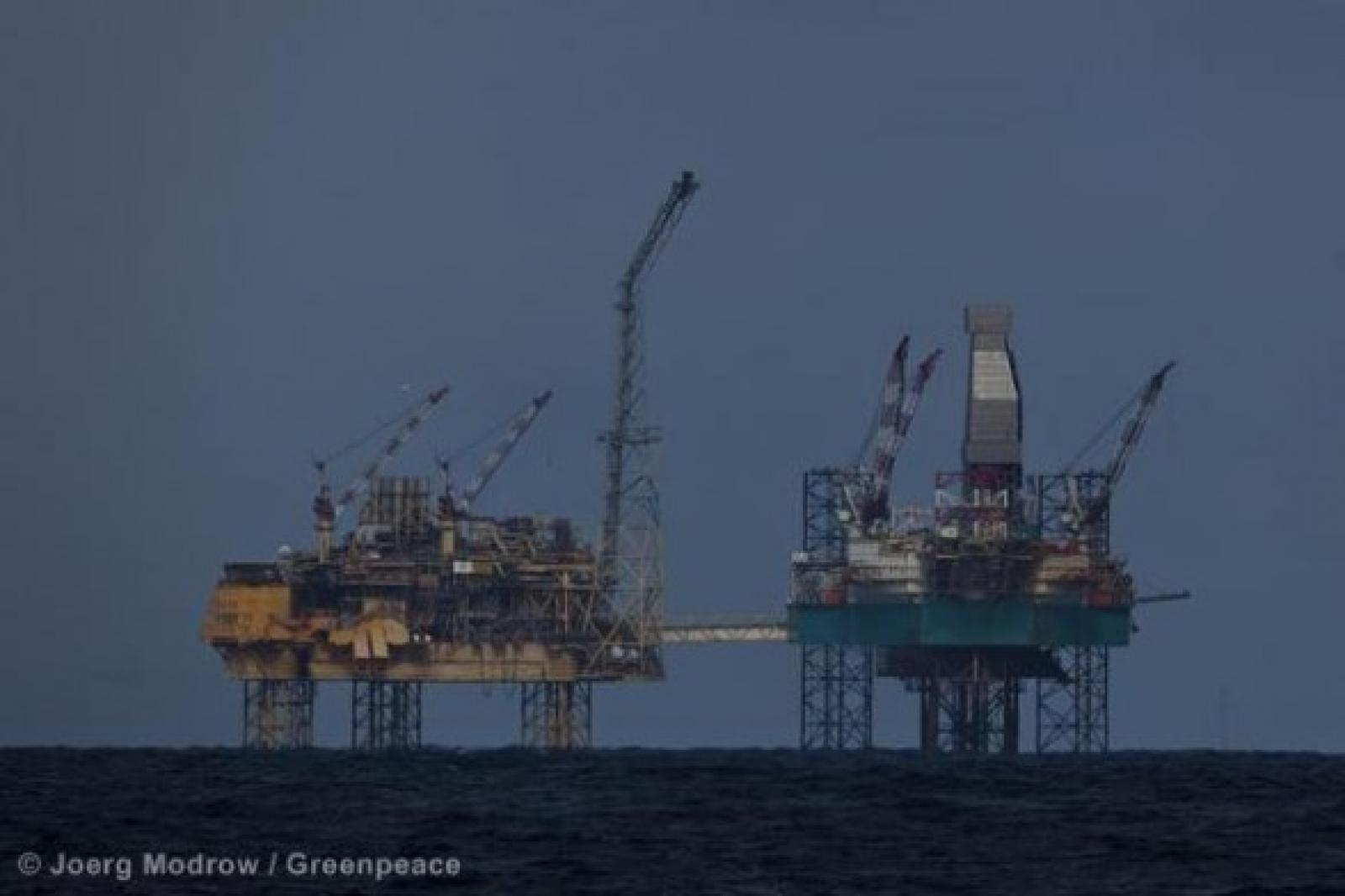 Total a annoncé le 25 mars qu'une fuite de gaz est survenue sur le gisement d