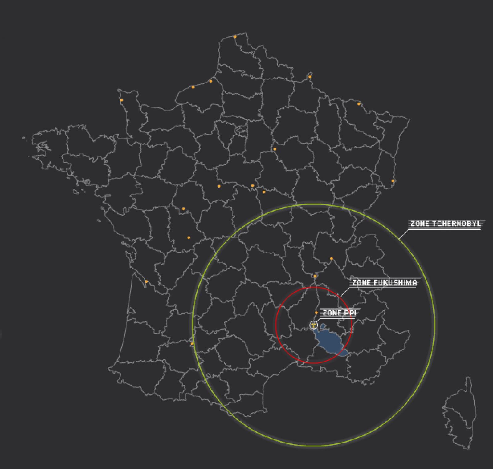 Aujourd'hui à Vaison-la-Romaine, à 30km exactement de la centrale nucléaire