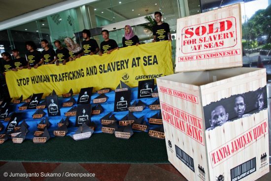Greenpeace dévoile le visage sombre de l’industrie de la pêche thaïlandaise