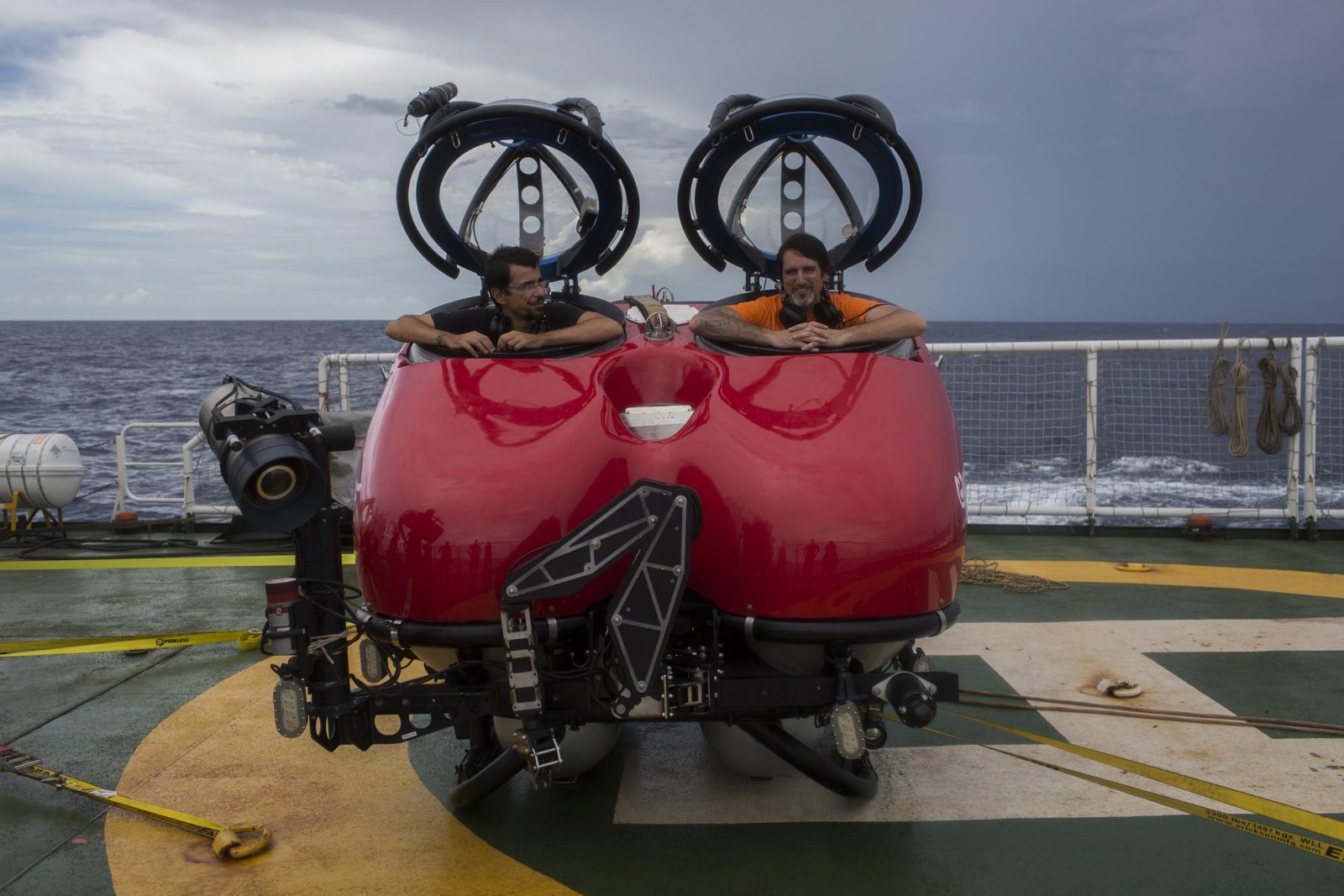 Personne, jusqu'à présent, n'avait pu observer le récif de l'Amazone dans son milieu naturel. A l'époque où les scientifiques ont découvert le récif, seuls des prélèvements avaient été fait afin d'étudier la composition de cet écosystème. 