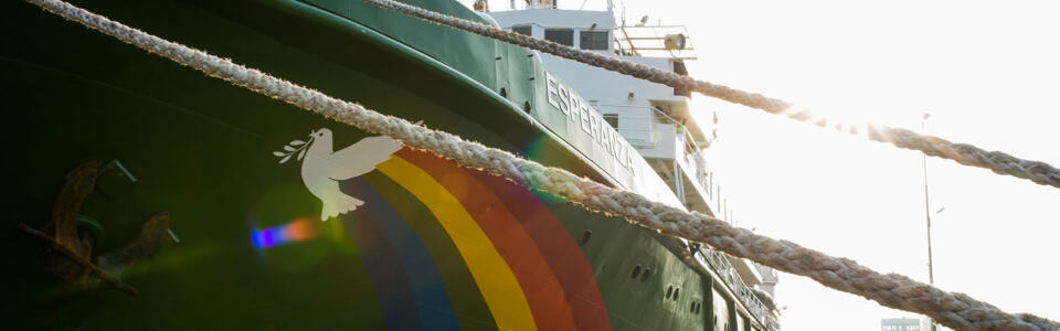 Au niveau mondial, Greenpeace agit depuis plusieurs années pour lutter contre la surpêche, afin de préserver la beauté et la diversité des écosystèmes marins. Aujourd’hui c’est à bord d’un des bateaux mythiques de Greenpeace, portant la voix de plus 300 000 personnes à travers le monde, que <a href=