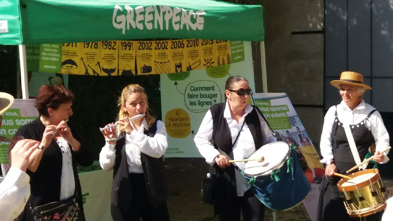 Dimanche 23 avril, les militants du groupe local de Montpellier ont participé �