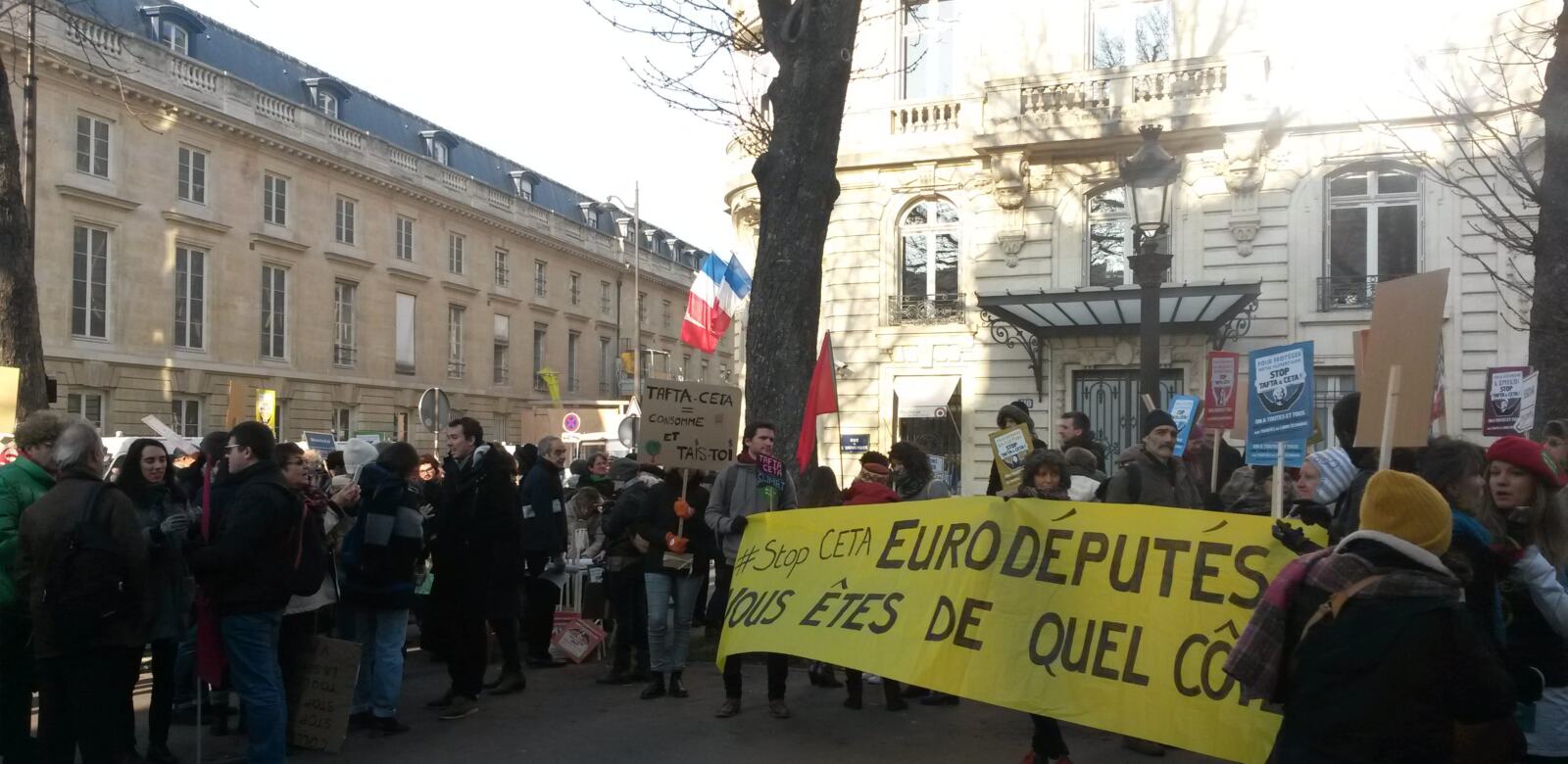 Le 21 janvier, les militants du groupe local ont participé à la grande journé