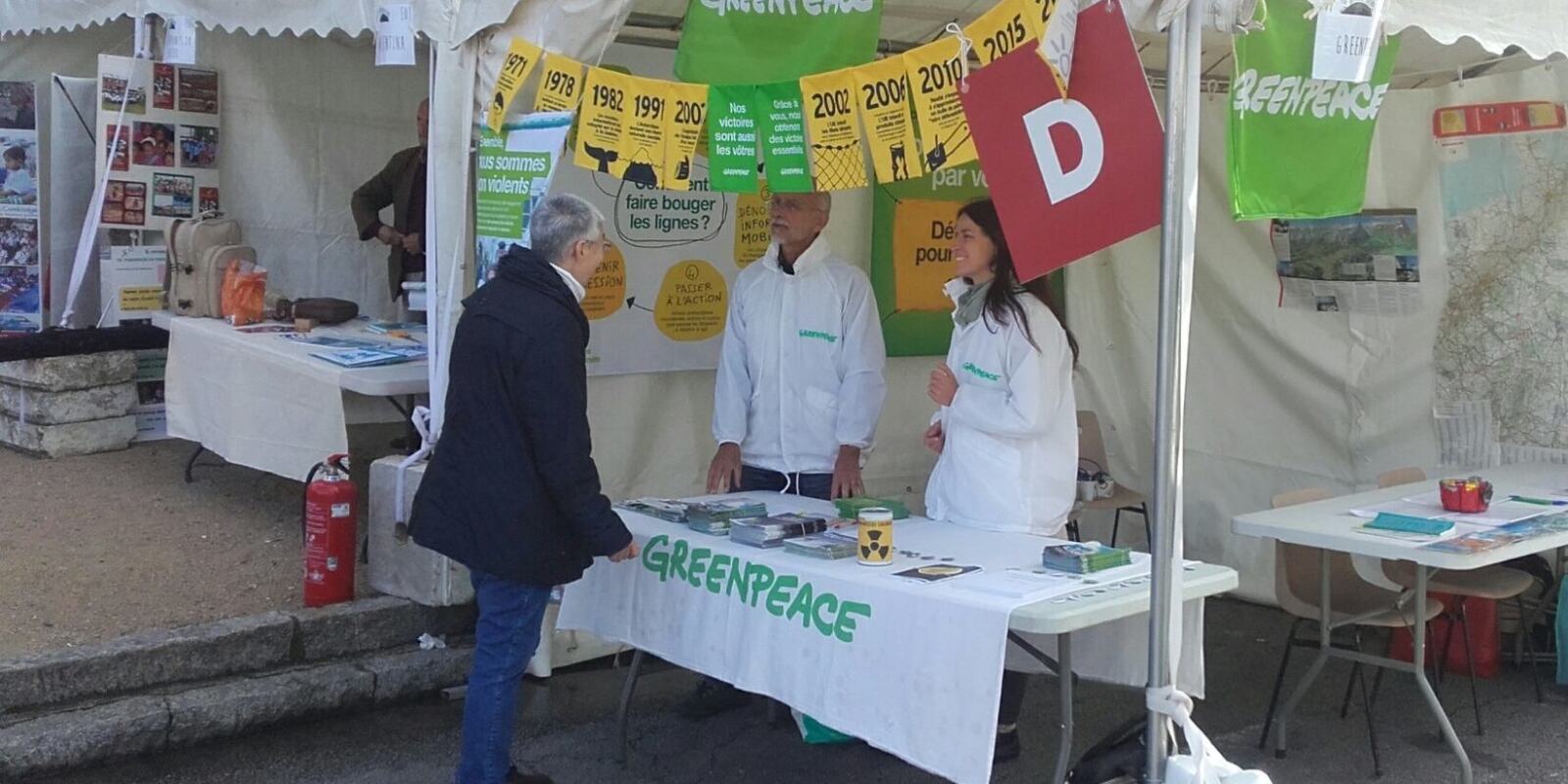 Ce samedi 9 septembre à Versailles, une dizaine de membres du groupe local de V