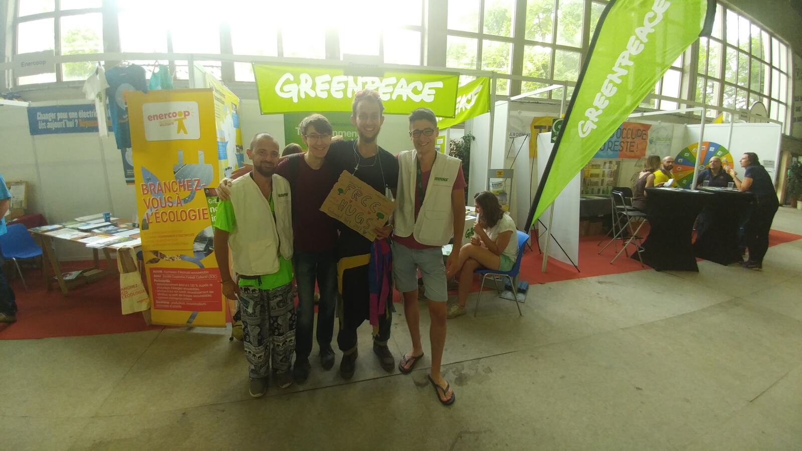 Des militants du Groupe Local se sont rendus pour la première fois cette année