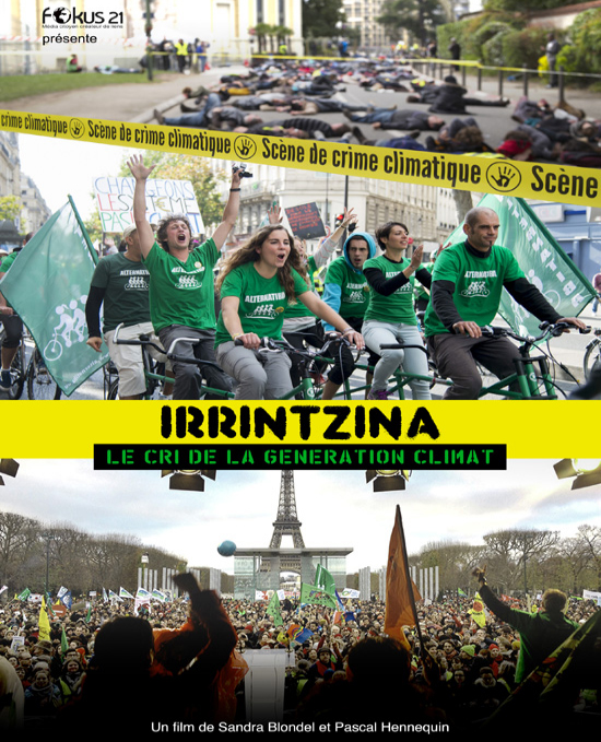 Affiche du film Irrintzina - Le Cri de la Génération Climat