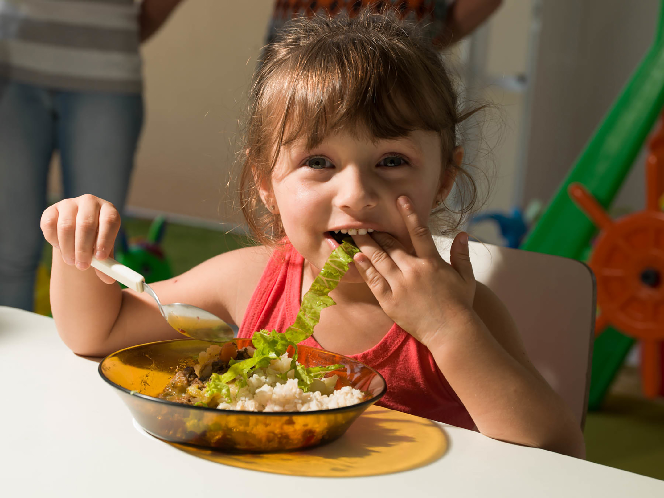 Un repas scolaire écologique dans une école brésilienne