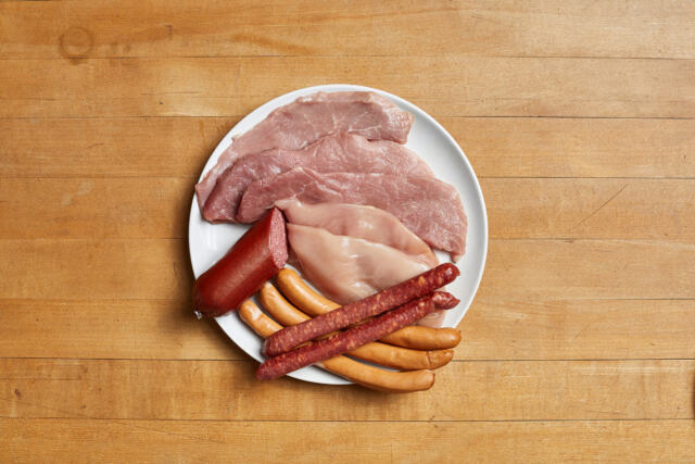Assiette de viande