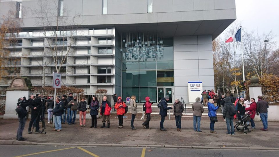 Le samedi 2 décembre, il y avait affluence au commissariat de Thionville !


