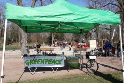 Buffet végétarien au parc de l&rsquo;Orangerie
