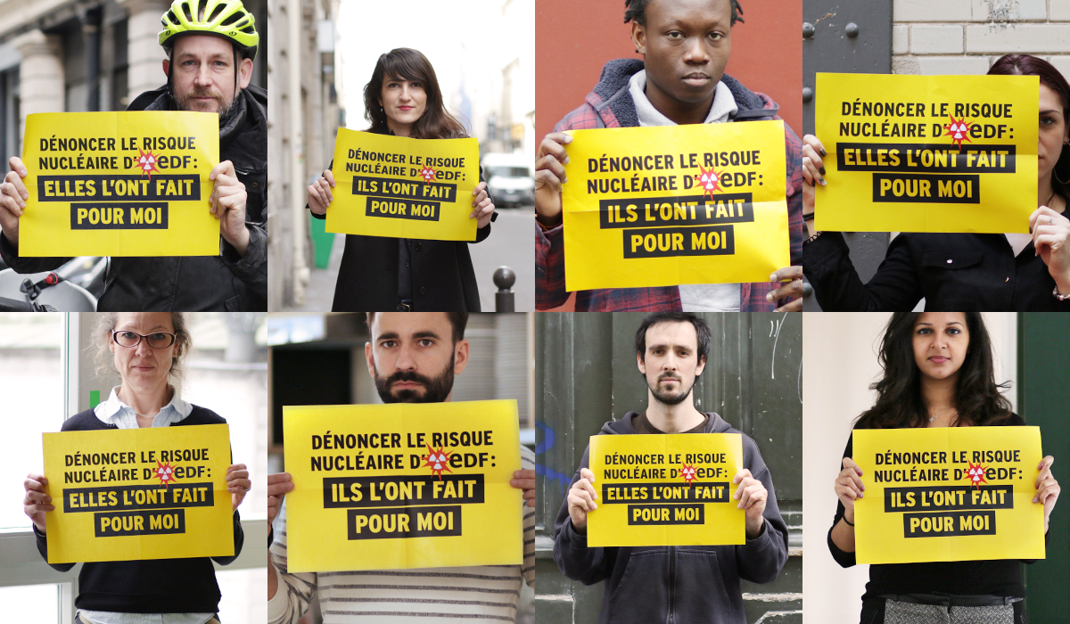 Les militants et militantes de Greenpeace ont récemment pris des risques pour dénoncer le manque de sécurité des centrales nucléaires d'EDF. Avec deux intrusions en six semaines à l'automne 2017, ils ont agi en lanceurs d'alerte et ont mis le doigt sur une vérité qui dérange EDF. Ils l'ont fait pour nous. Nous vous proposons d'agir pour les remercier de leur engagement.