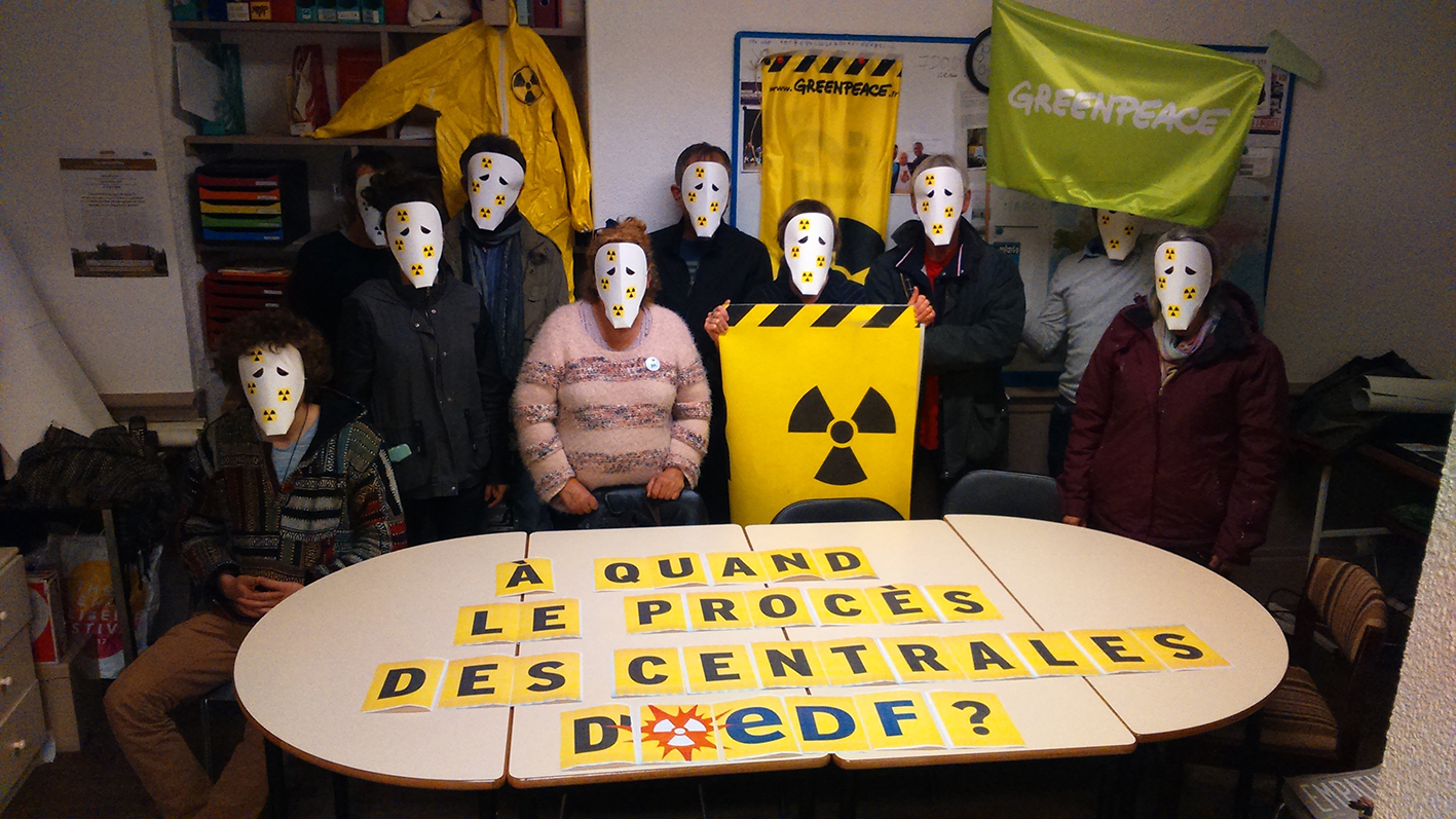 

&nbsp;

Aujourd'hui des activistes Greenpeace ayant voulu dénoncer les ri