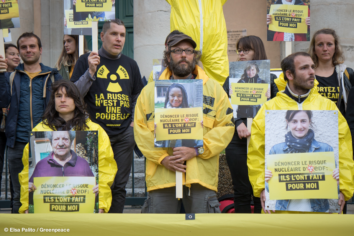 Le verdict du procès de Privas, où Greenpeace France, un de ses salariés et 22 activistes étaient jugés le 17 mai à la suite d'une intrusion dans la centrale nucléaire de Cruas-Meysse, est tombé. Malgré la volonté d'EDF de s'en prendre à nos militants, aucun d'entre eux n'a été condamné à de la prison ferme. Yannick Rousselet, chargé de campagne nucléaire poursuivi pour complicité, a été relaxé. 