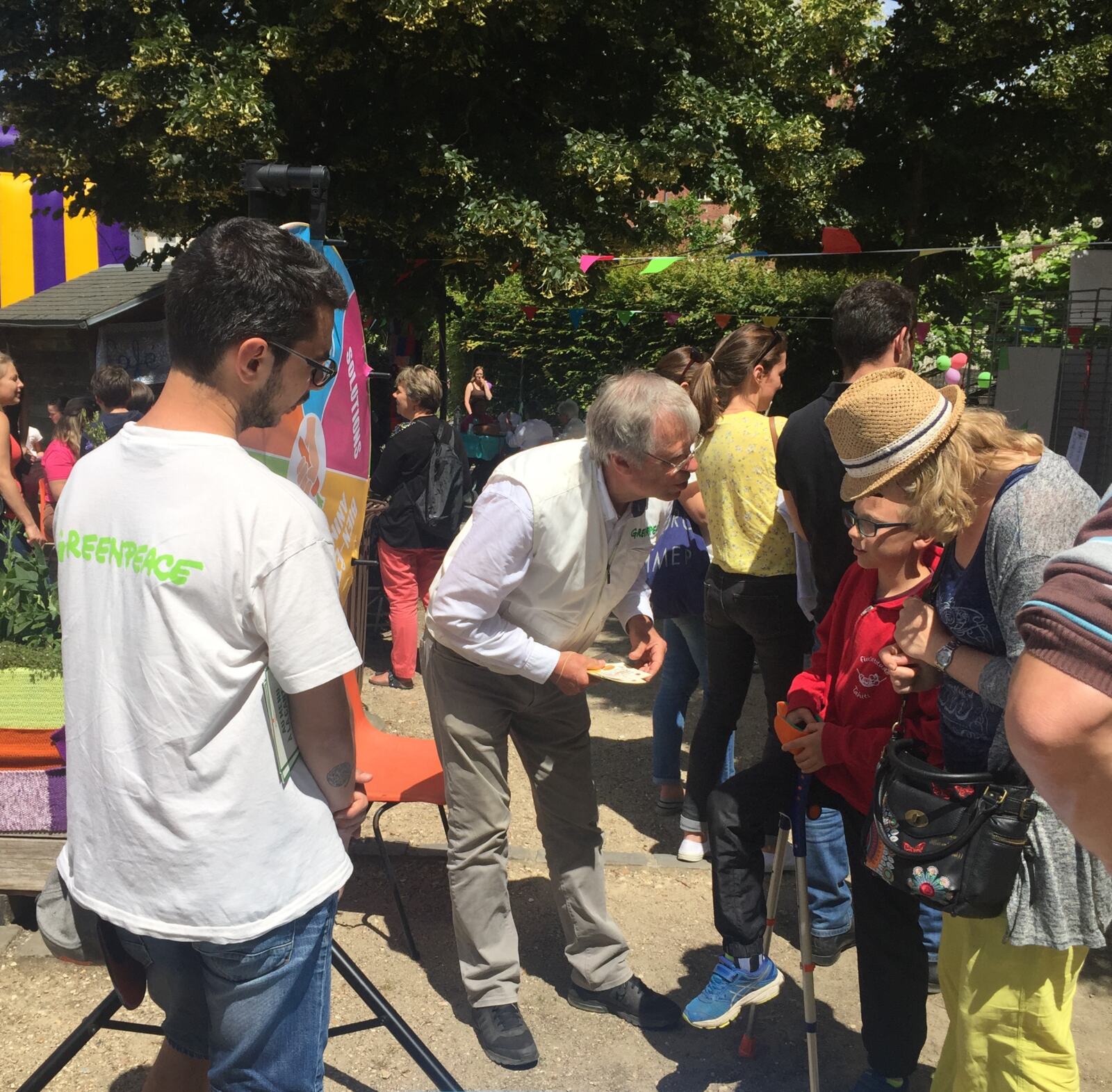 Ce samedi s'est déroulée la fête annuelle de la Maison de Quartier de Porchef