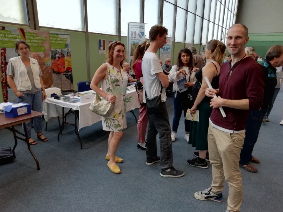 Le GL d'Orsay était à la journée des associations le 9 septembre à Orsay.

