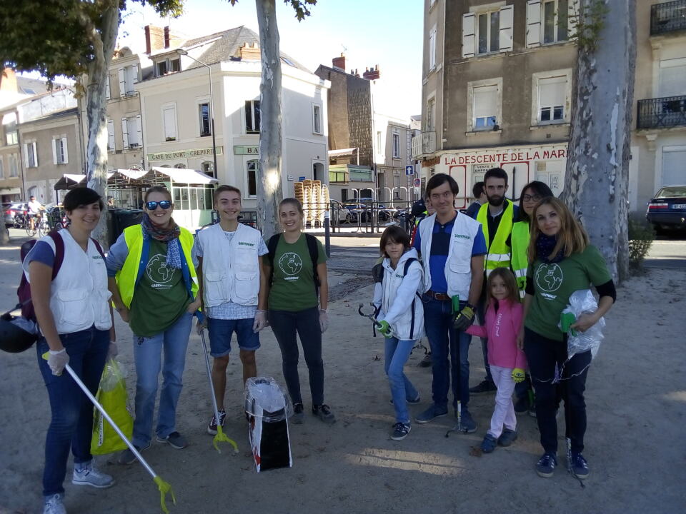 Nous n'avons pas de planète B !
Ce samedi 15, nous participions à l'action ci