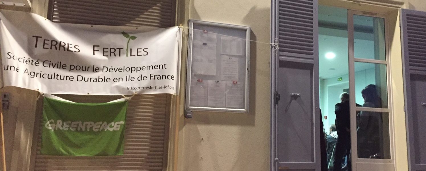 Greenpeace poursuit son soutien à la défense des terres agricoles du plateau d