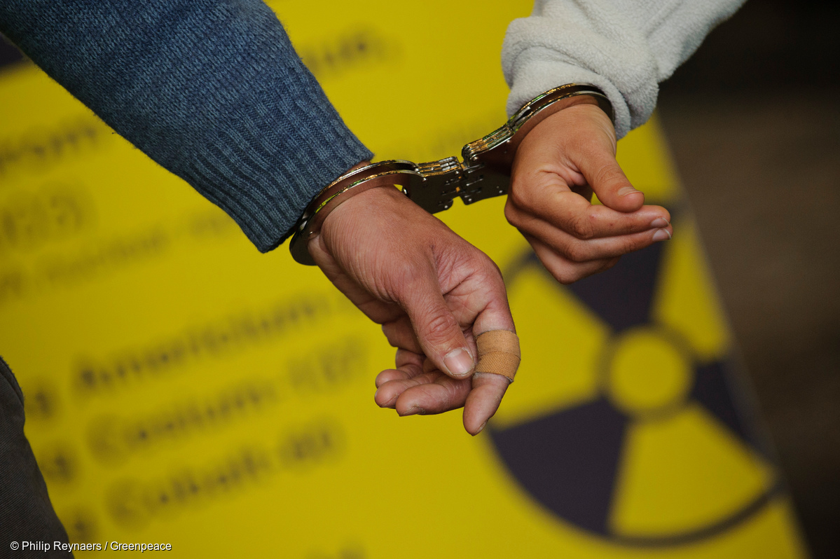 Greenpeace France et plusieurs organisations dénoncent la « criminalisation et l'asphyxie préoccupantes et accrues de toutes les formes de contestation politique » à Bure ainsi que sur d'autres terrains de lutte.