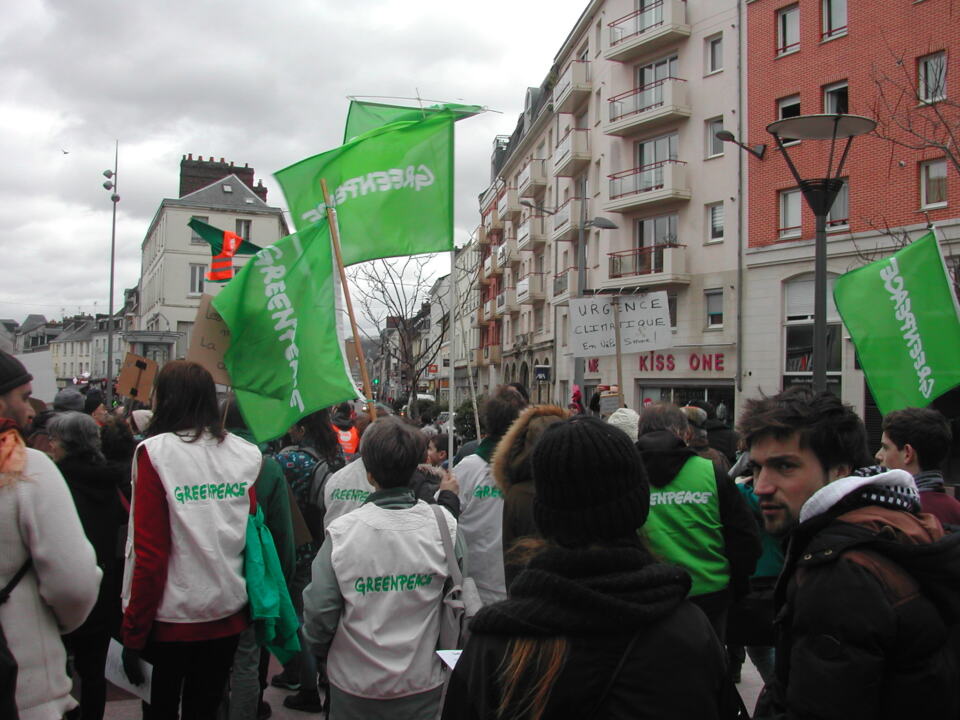 Samedi 16 mars, à Rouen comme dans de nombreuses villes en France et dans le monde, des milliers de manifestant-es ont marché pacifiquement pour le climat. Le groupe local y était bien représenté.