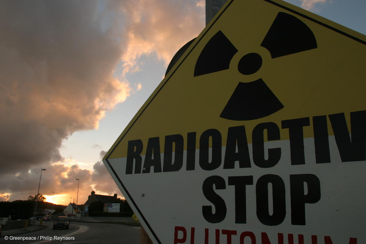 A chaque étape de l'industrie nucléaire, des déchets radioactifs sont produ