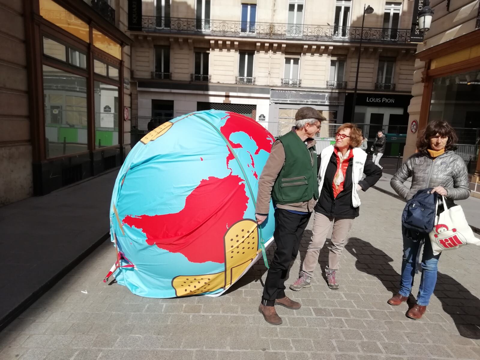 Le Groupe Local était présent à la Marche du siècle le 16 Mars 2019