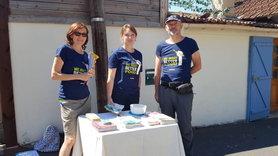 Des membres du Groupe Local d'Orsay ont été à la rencontre des parents d'Orsa