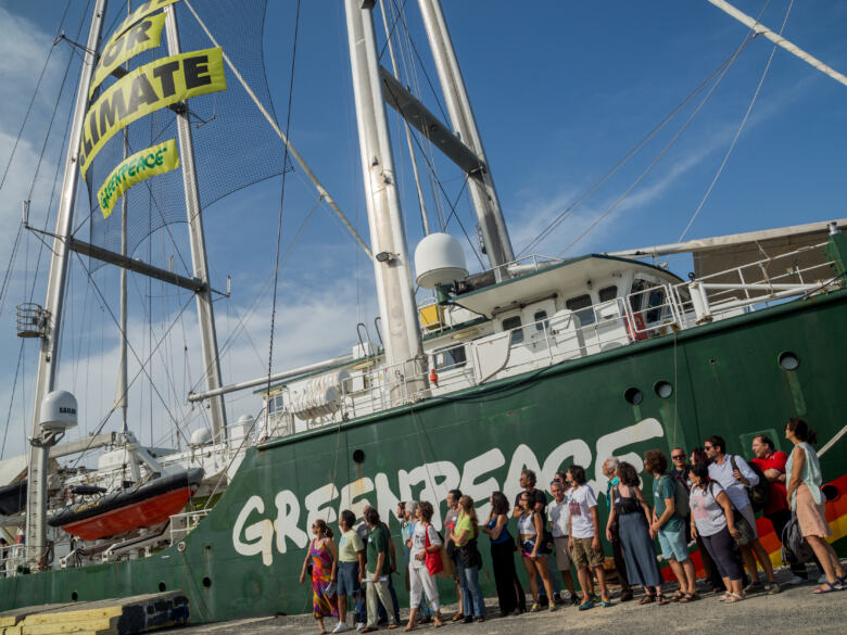 Venez Visiter Le Rainbow Warrior ! - Greenpeace France