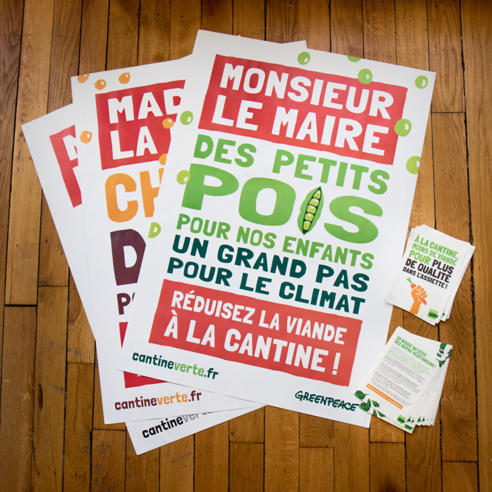  - Affiches JNA agriculture, cantine verte, novembre 2019