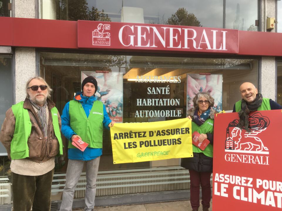 Nous avons participé ce matin aux actions organisées pour soutenir le combat d