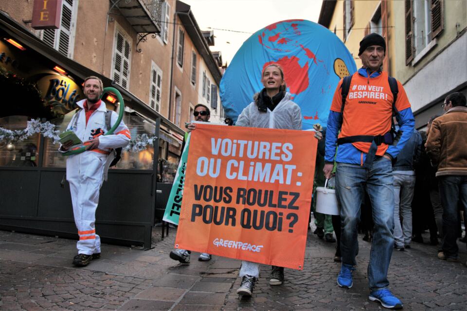 Dimanche 8 décembre, à l'occasion de la journée mondiale pour le climat, le g