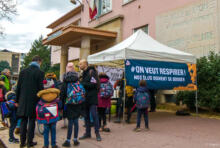A l’école Jean de La Fontaine, les parents disent Stop à la pollution !