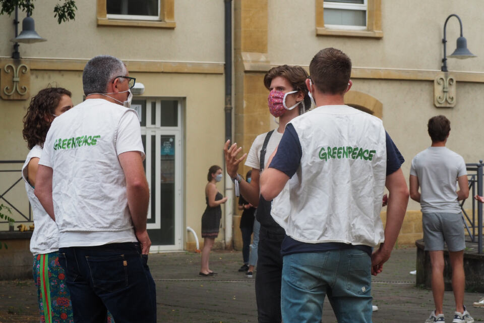 Le groupe local de Greenpeace Nancy forme ses militants.es !