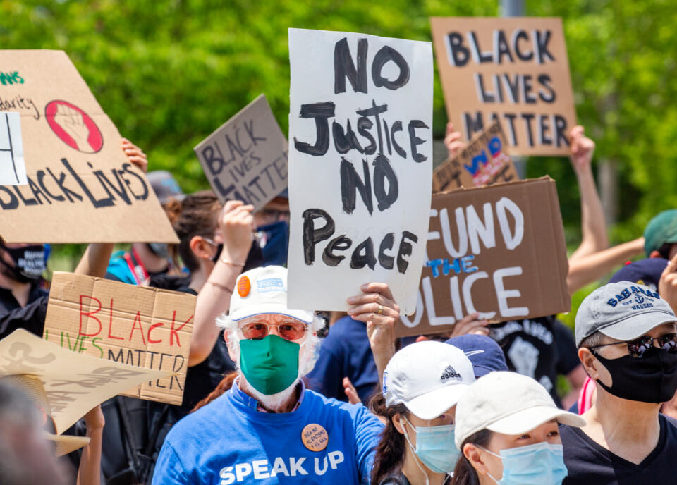 Manifestation antiracisme aux Etats-Unis - © Tim Aubry / Greenpeace