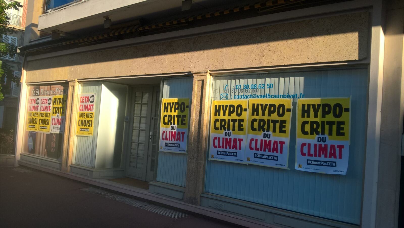 Ce 23 juillet, nous avons fêté l'anniversaire du CETA (traité de libre-éch