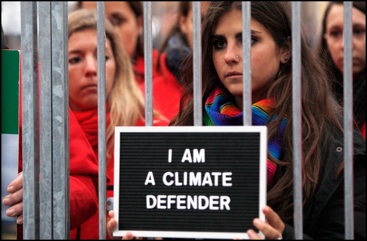 'Two Months Of Injustice' Global Day of Solidarity in Paris. © Nicolas Chauveau