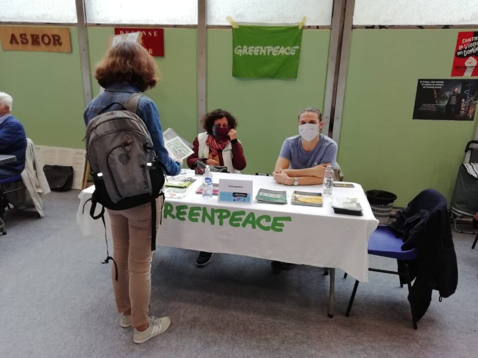 Le Groupe Local était présent à la journée des associations à Orsay!