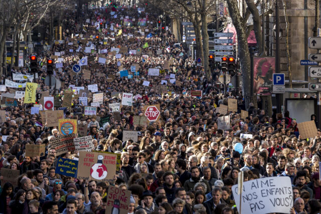 Manifestation pour le climat